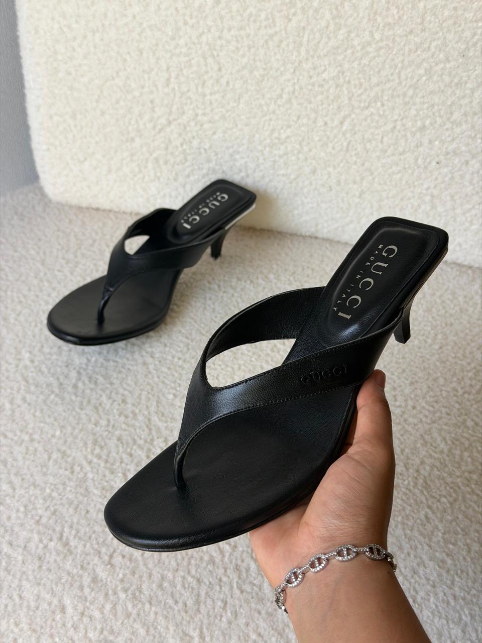 chanel sandals heels
