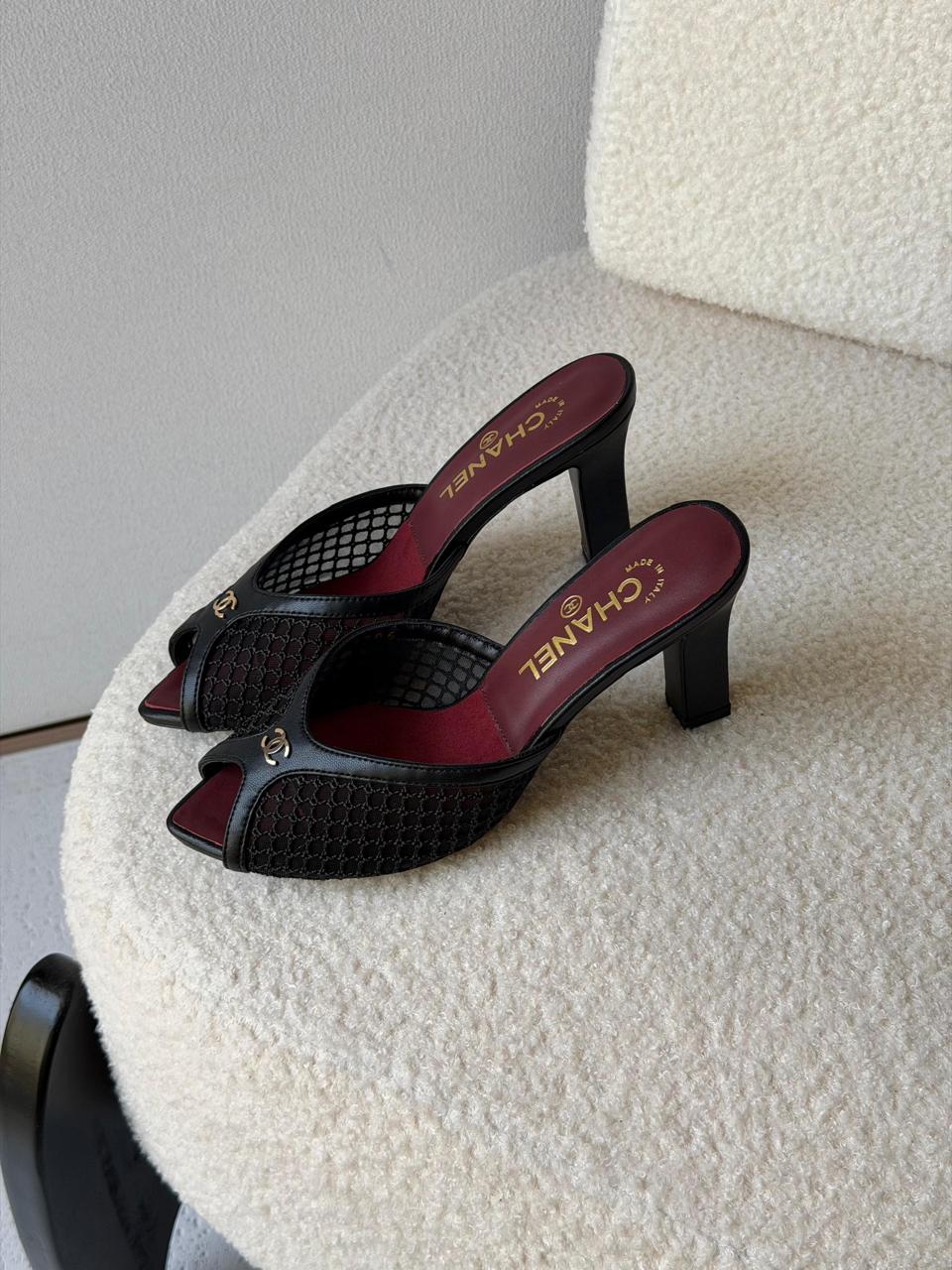 Chanel sandals heels