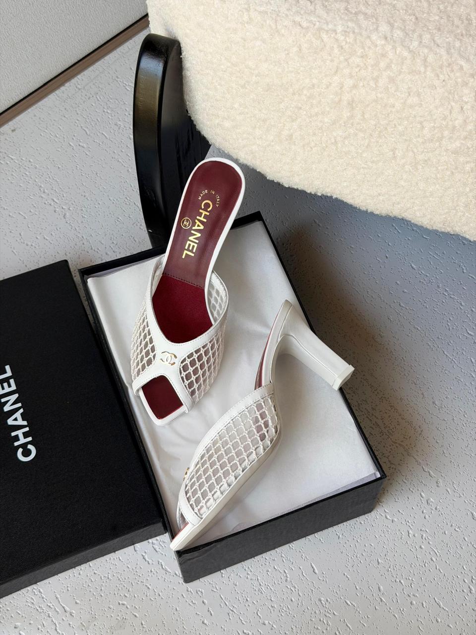 Chanel sandals heels
