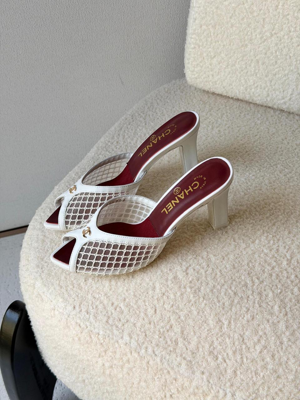 Chanel sandals heels