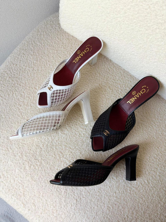 Chanel sandals heels