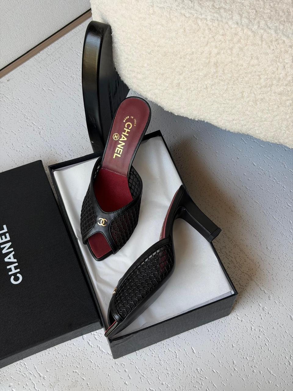 Chanel sandals heels