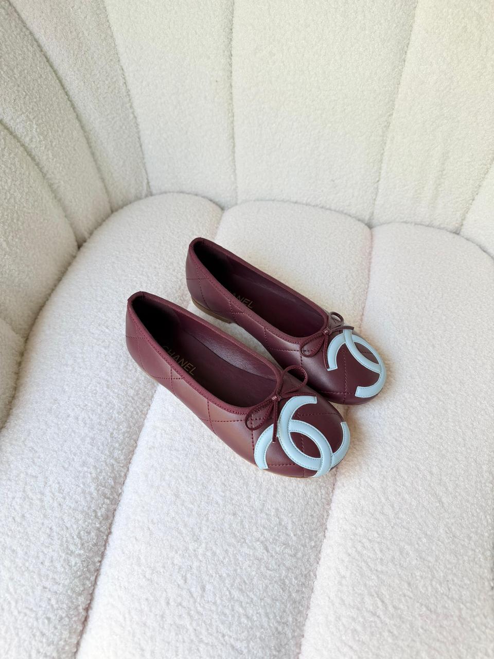 Chanel heels - low heels - flat
