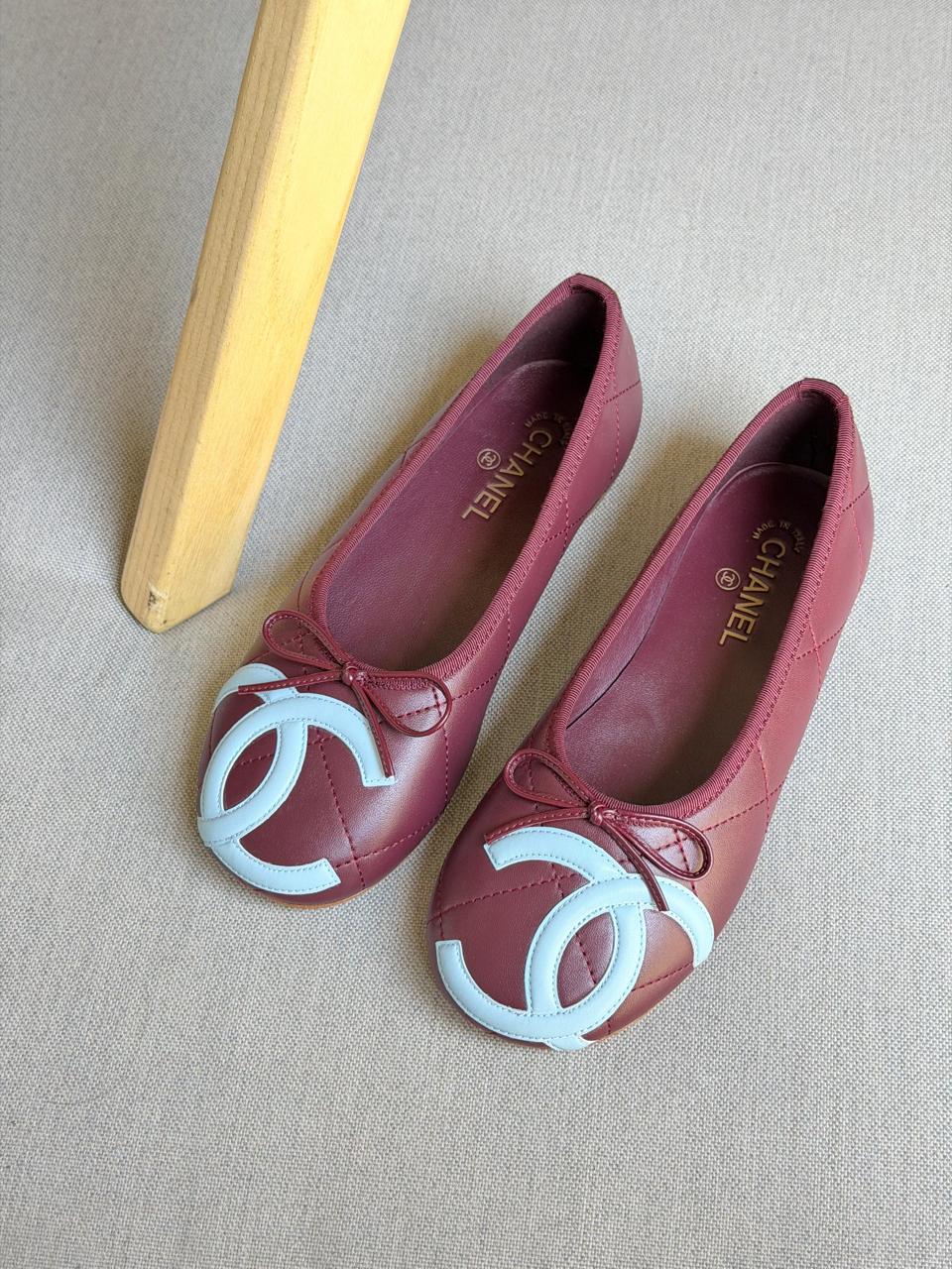 Chanel heels - low heels - flat