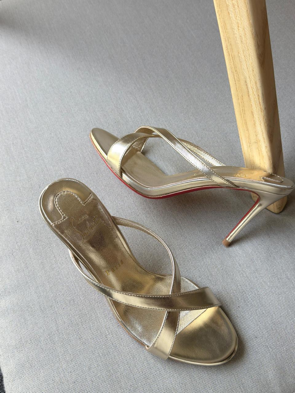Christian louboutin sandals heels