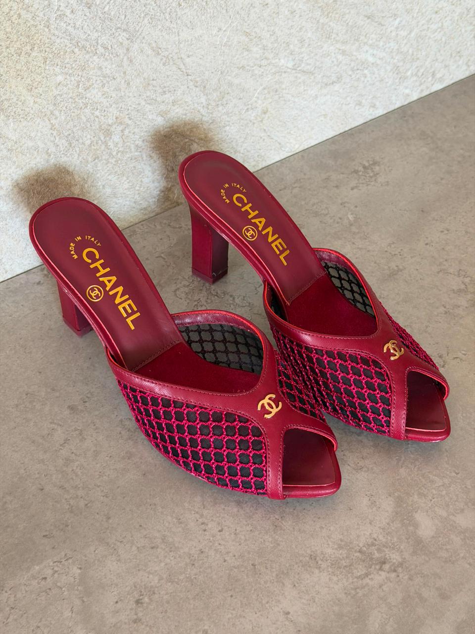 Chanel sandals heels