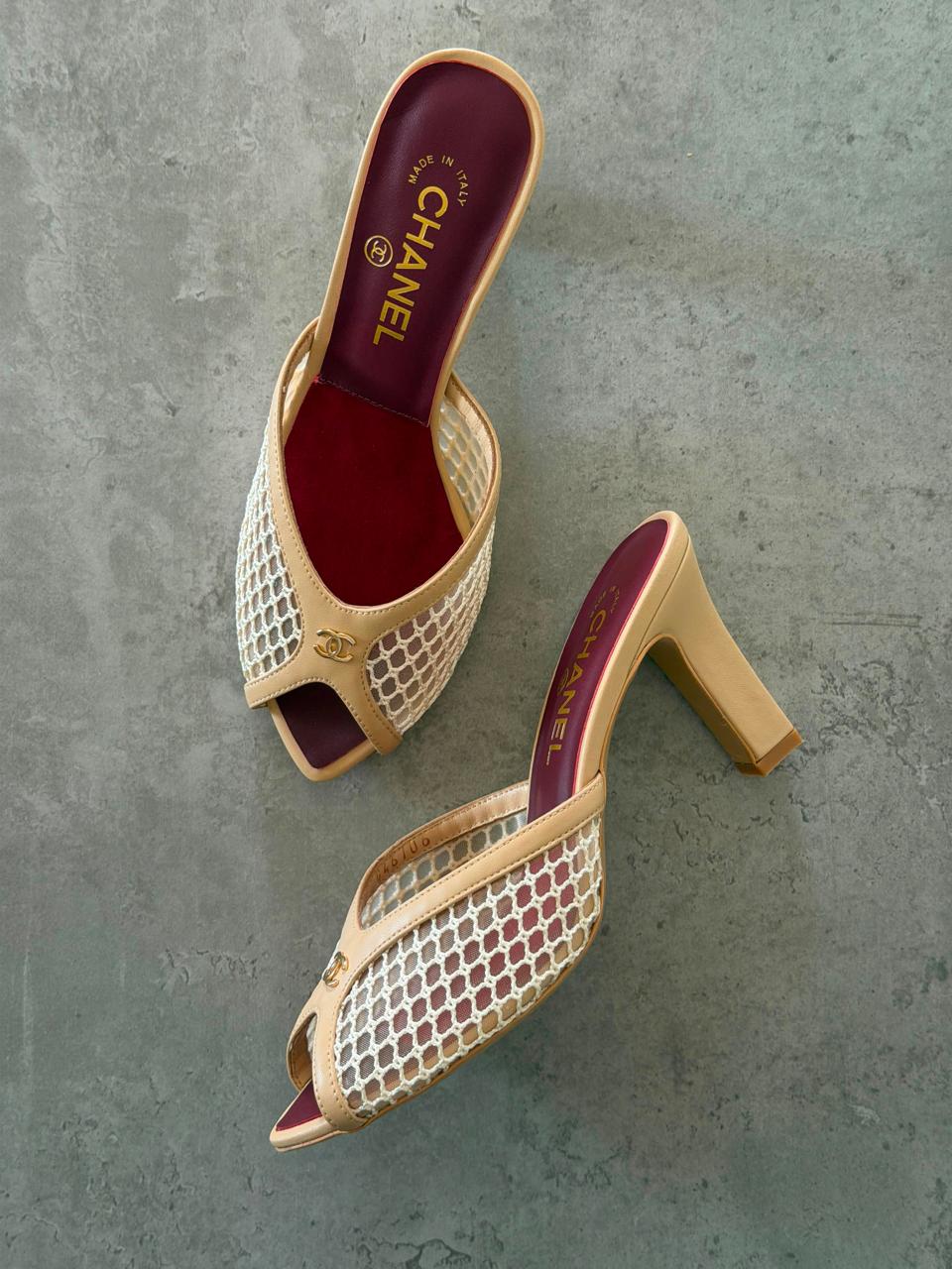 Chanel sandals heels