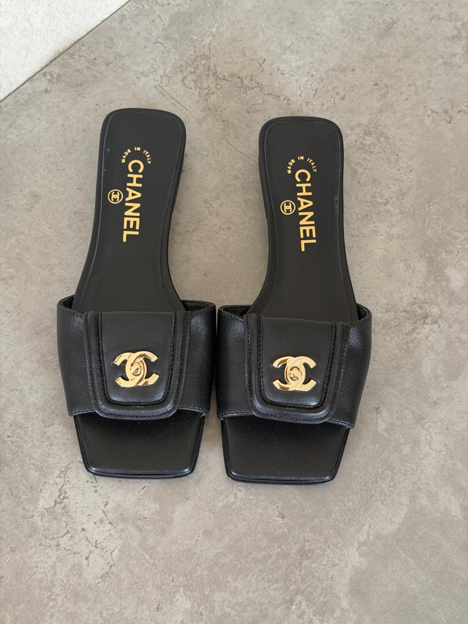 Chanel slippers
