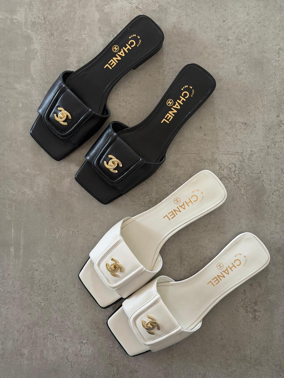Chanel slippers