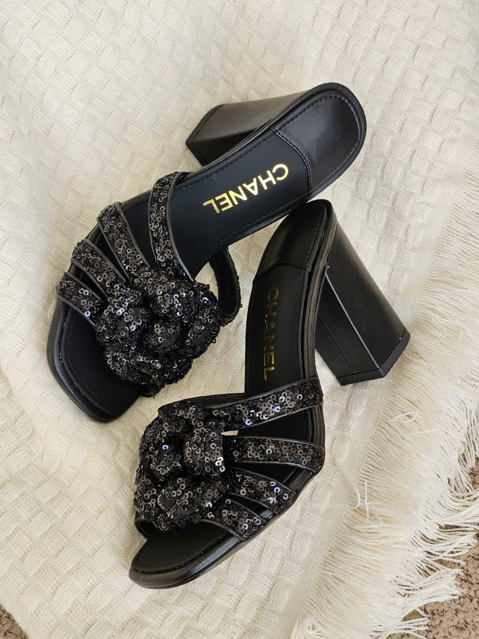 Chanel sandals heels