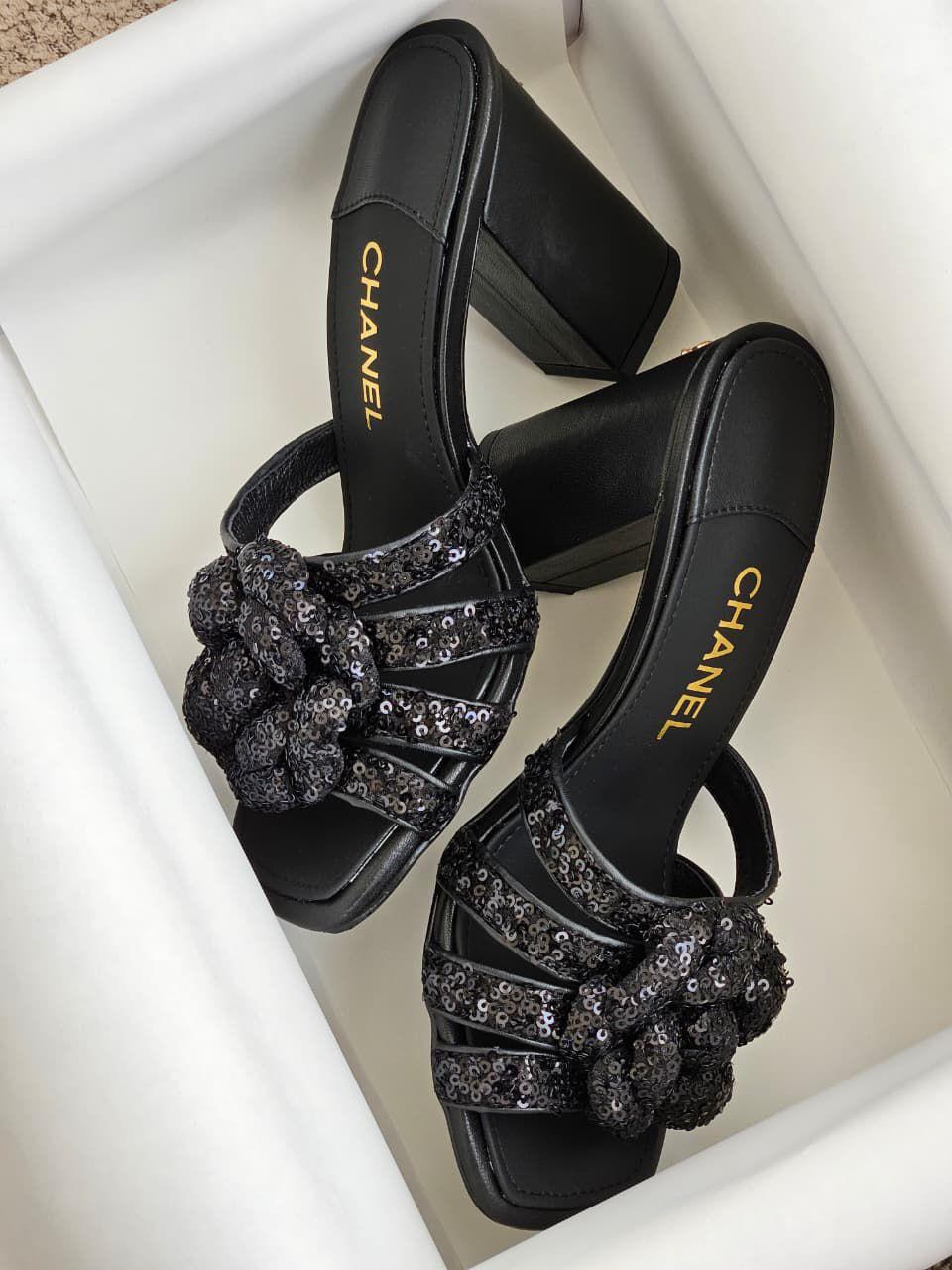 Chanel sandals heels