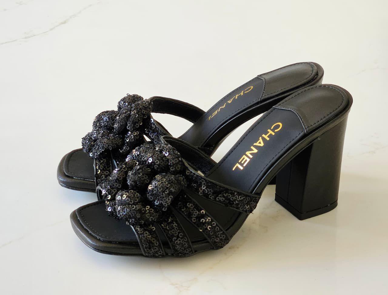 Chanel sandals heels