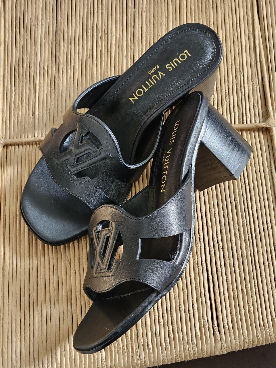 Lv sandals heels