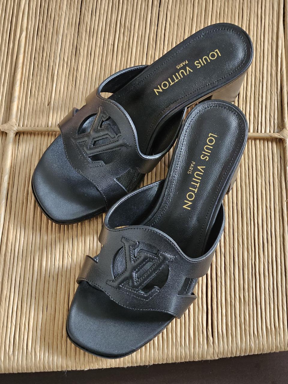 Lv sandals heels