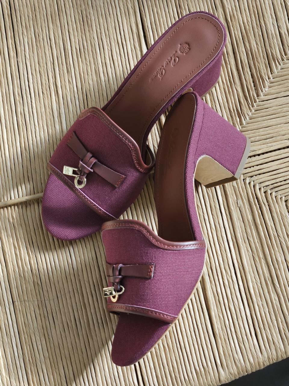 Loro piana sandals heels