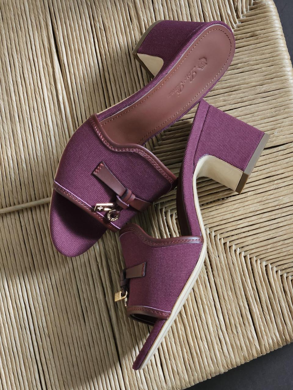 Loro piana sandals heels