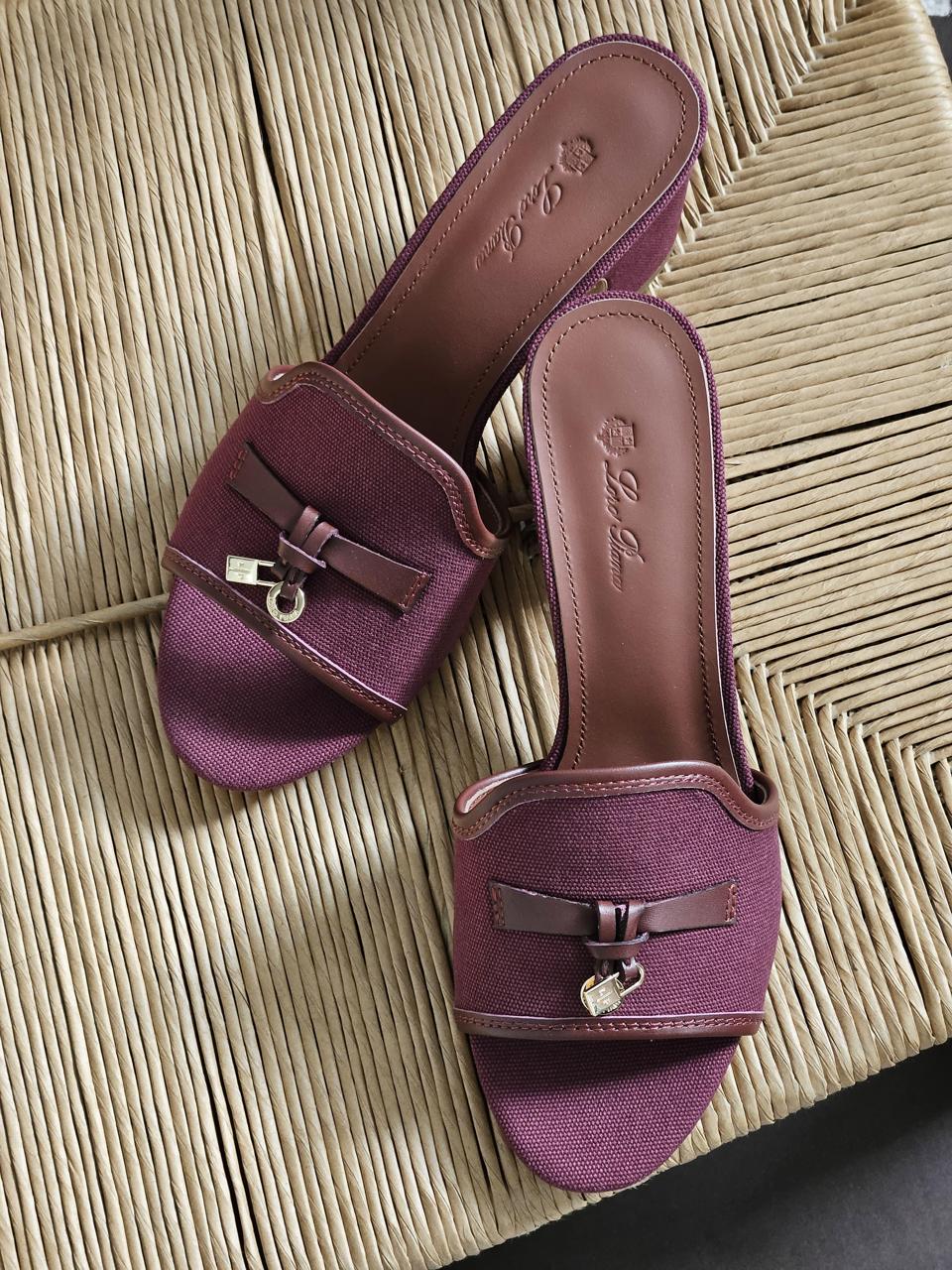 Loro piana sandals heels