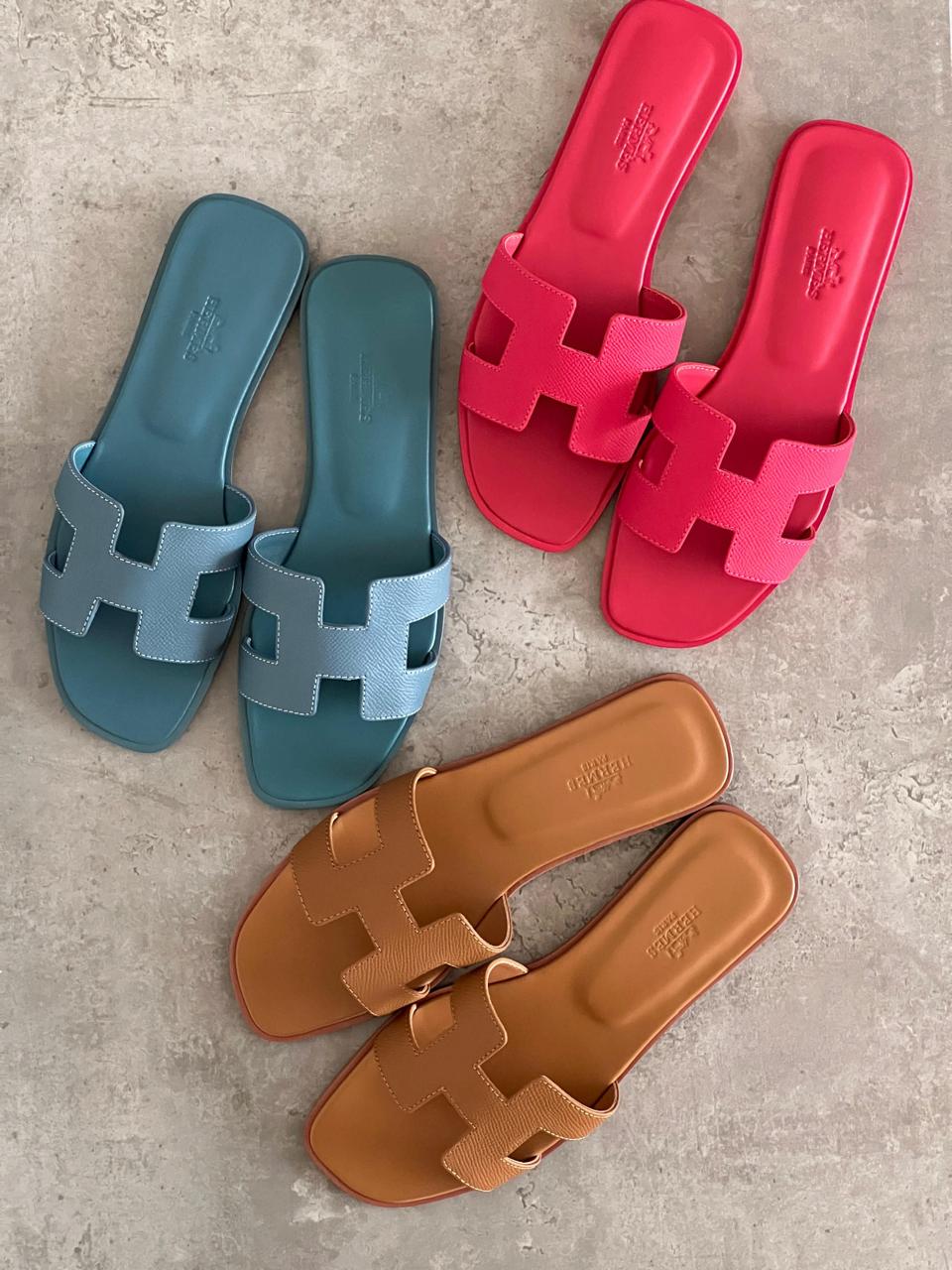 Hermes slippers