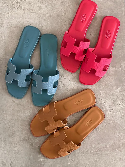 Hermes slippers