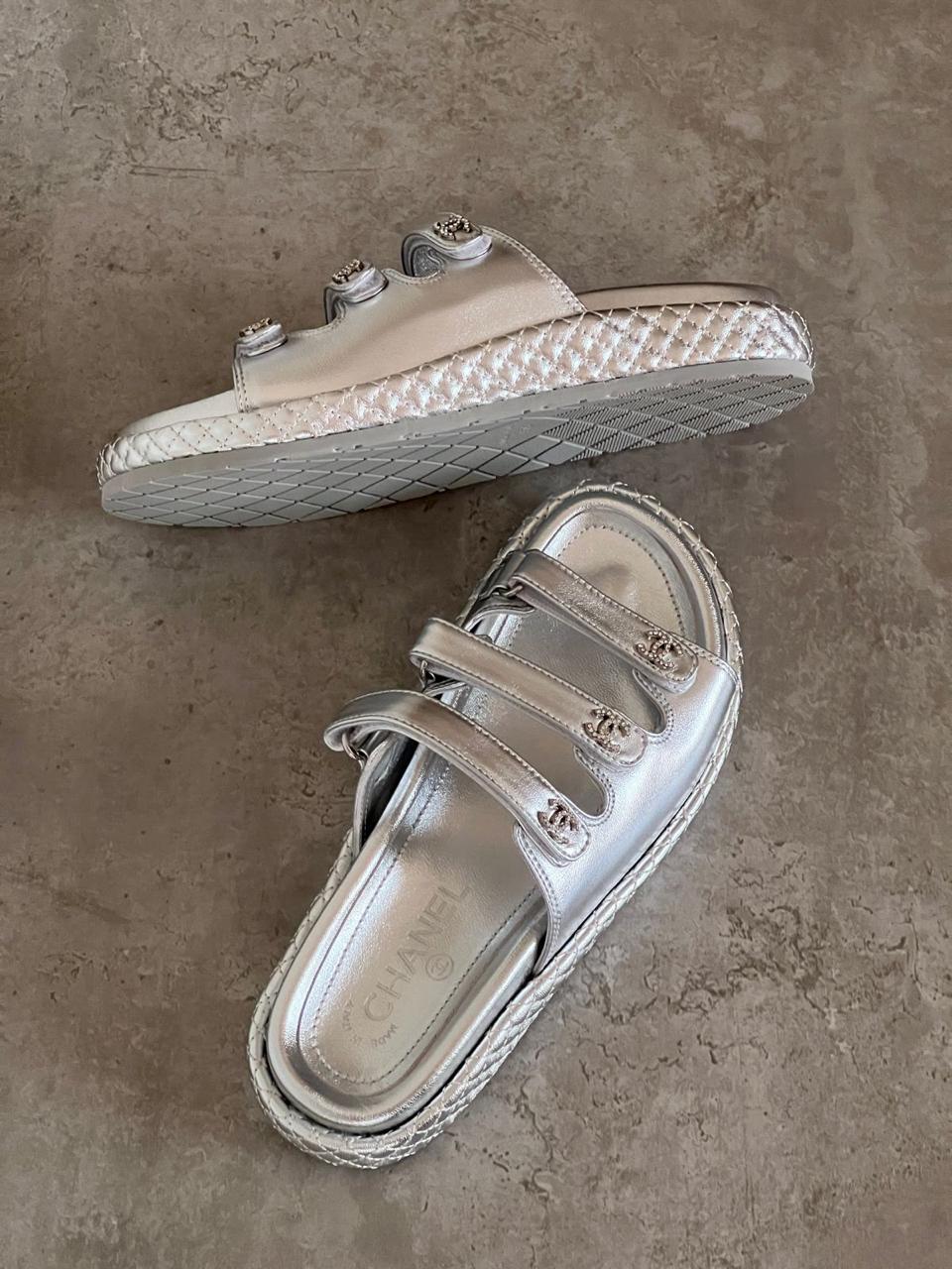 Chanel slippers