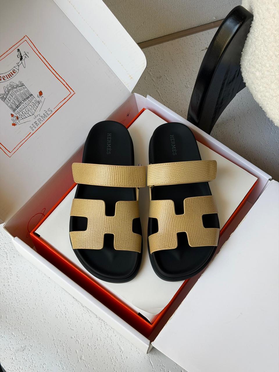 Hermes slippers