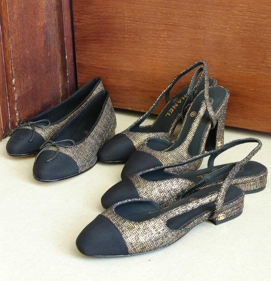 Chanel heels & ballerina
