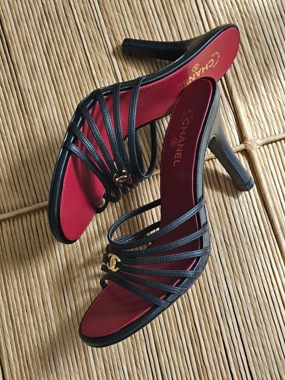Chanel sandals heels