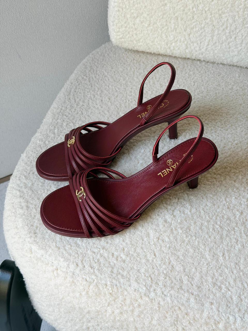 Chanel sandals heels
