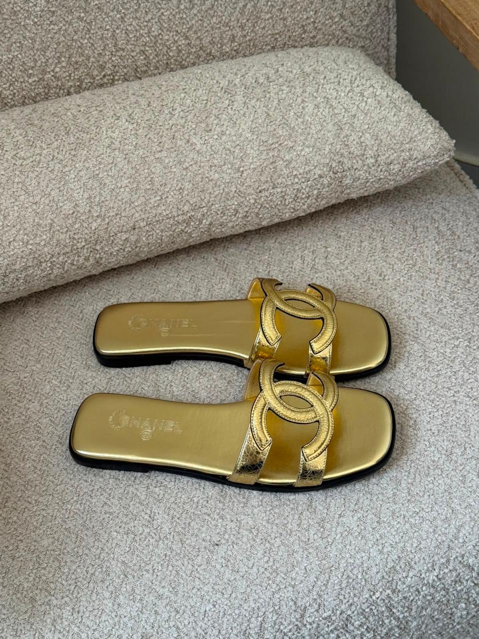 Chanel slippers