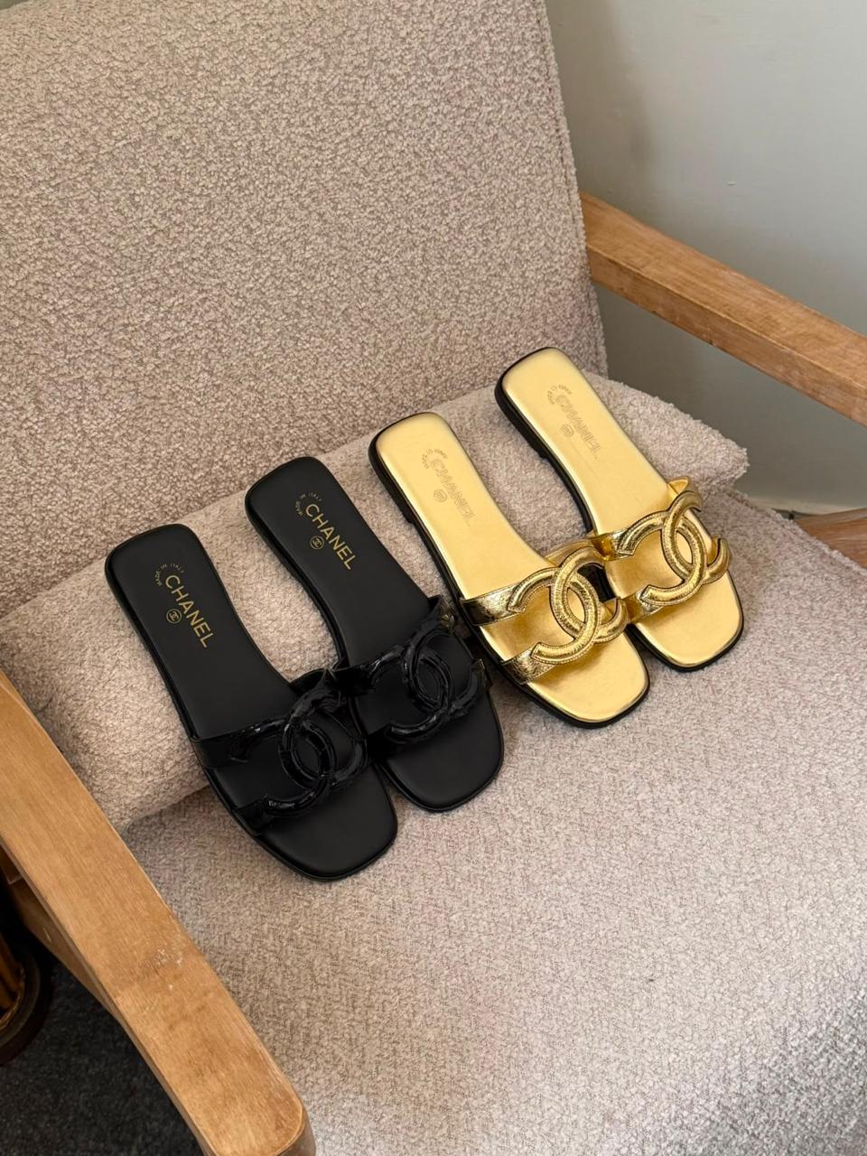 Chanel slippers