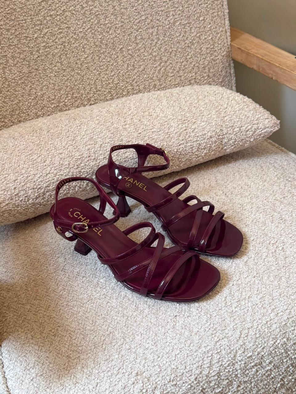 Chanel sandals heels