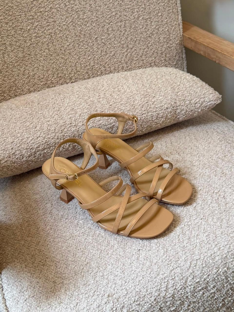 Chanel sandals heels