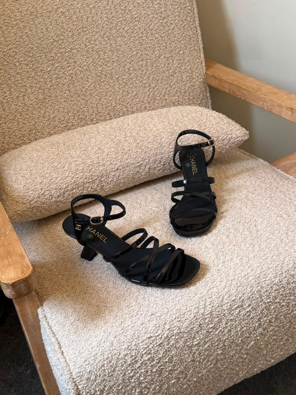 Chanel sandals heels
