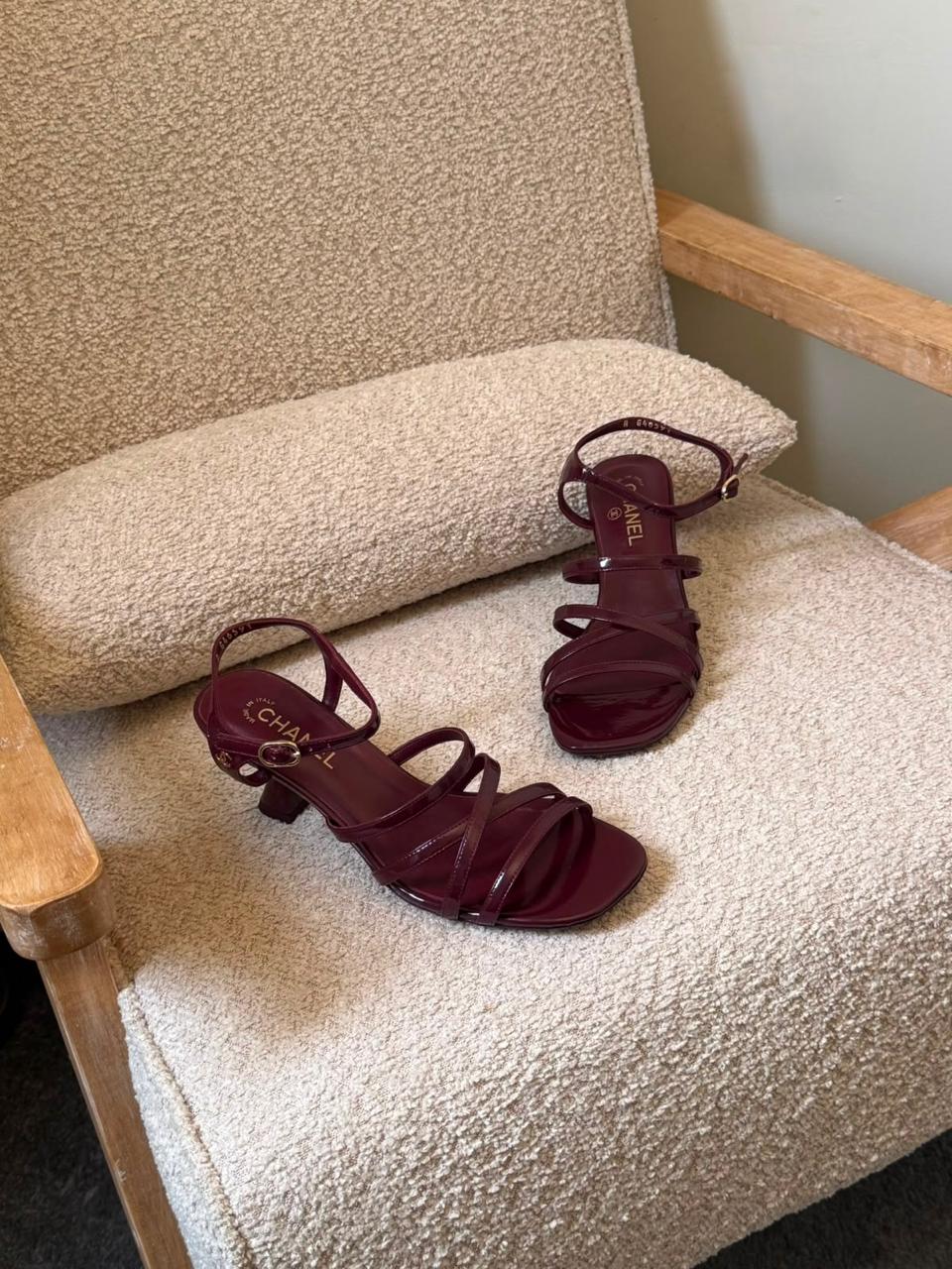 Chanel sandals heels