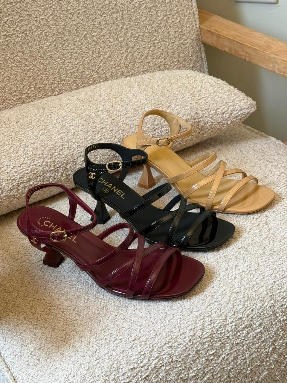 Chanel sandals heels