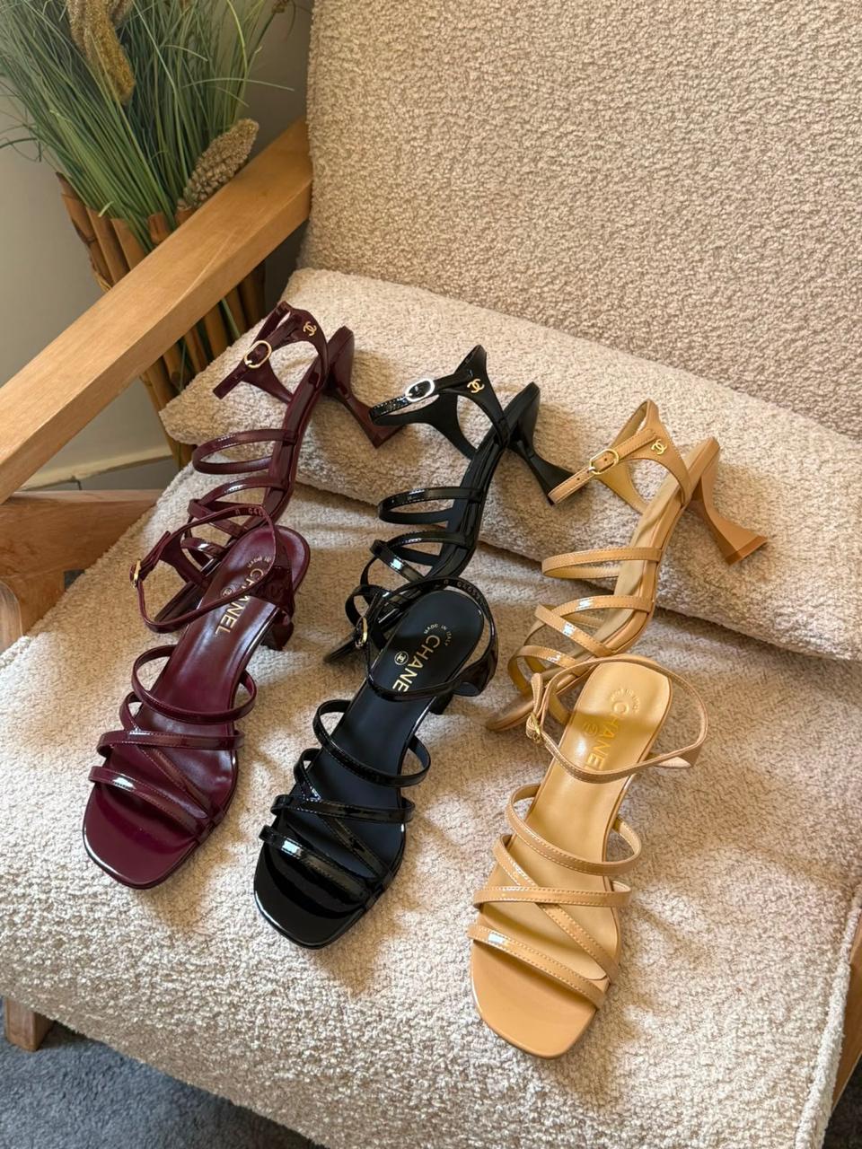 Chanel sandals heels