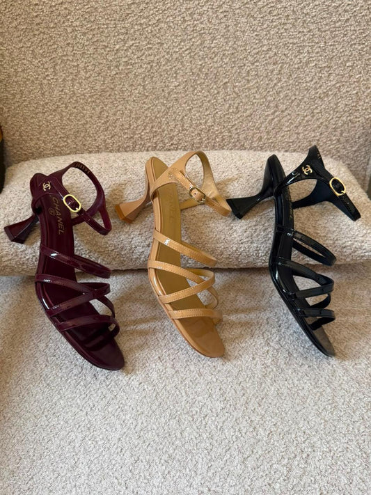 Chanel sandals heels