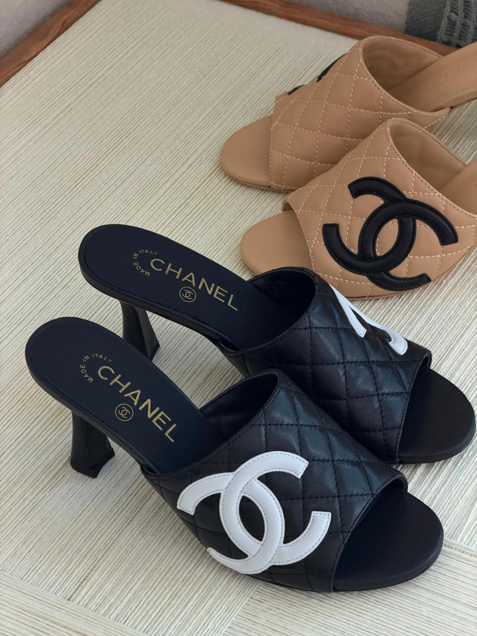 Chanel sandals heels