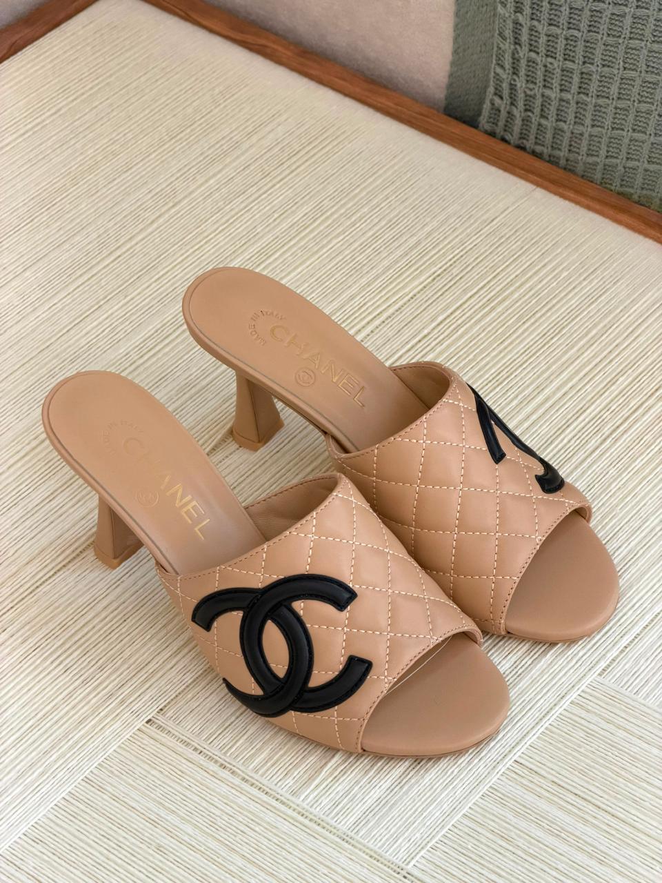 Chanel sandals heels