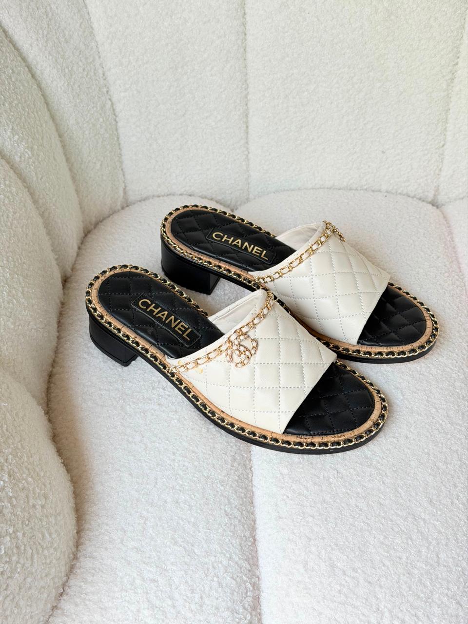 Chanel sandals heels