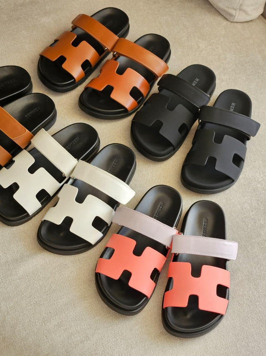 Hermes slippers chypre
