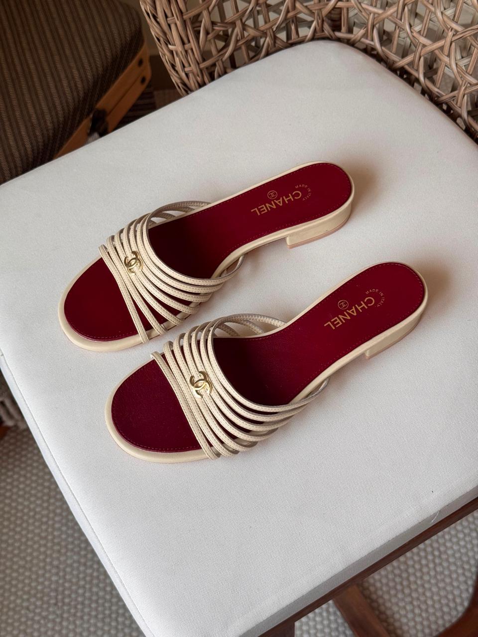 Chanel slippers