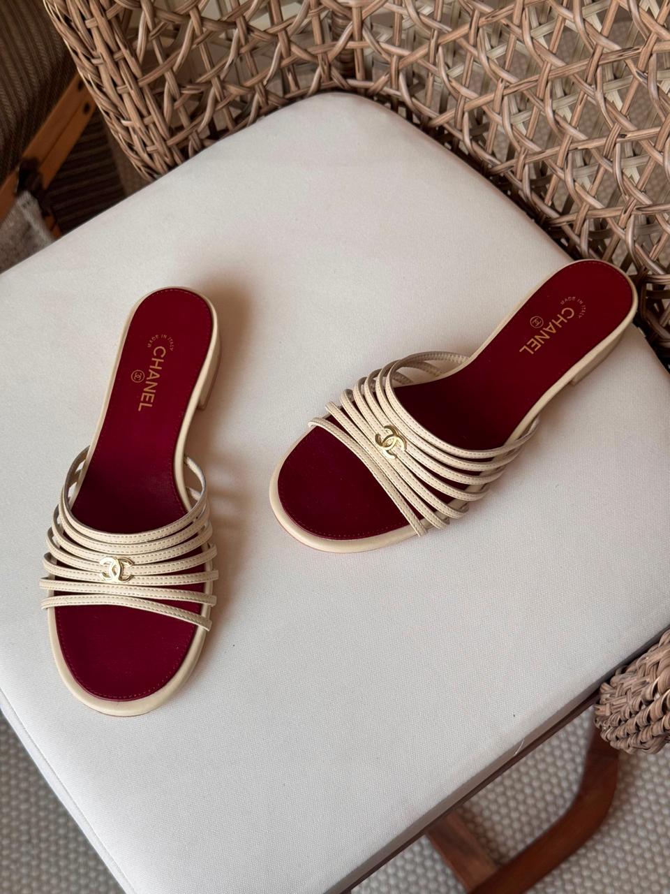 Chanel slippers