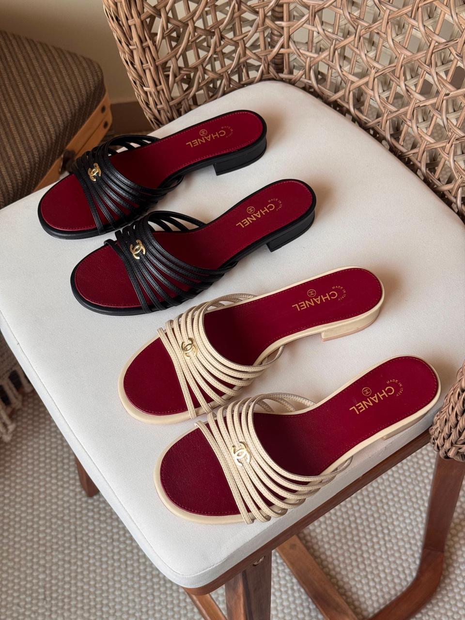 Chanel slippers