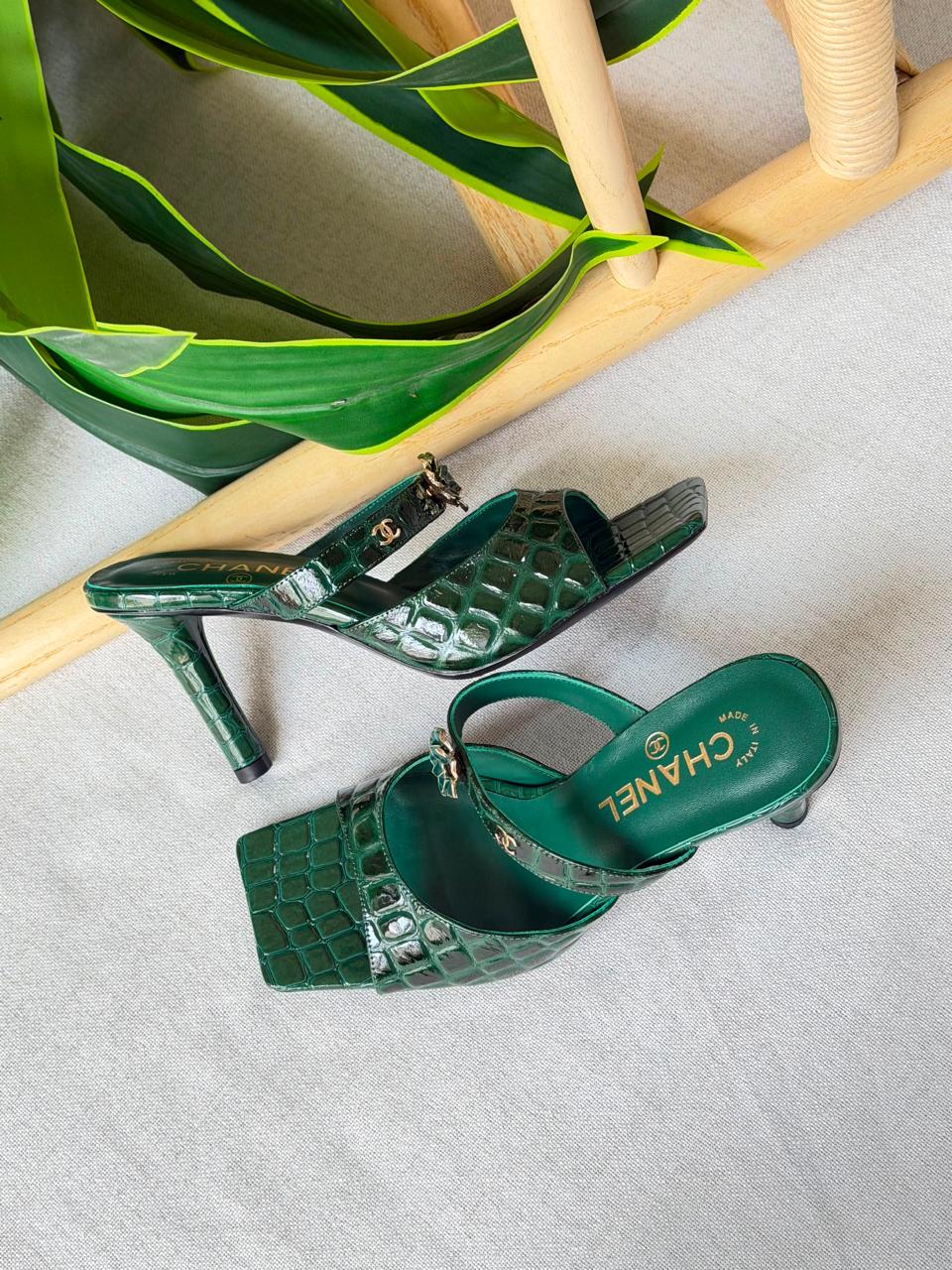 Chanel sandals heels