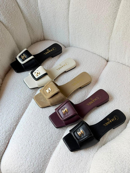 Chanel slippers