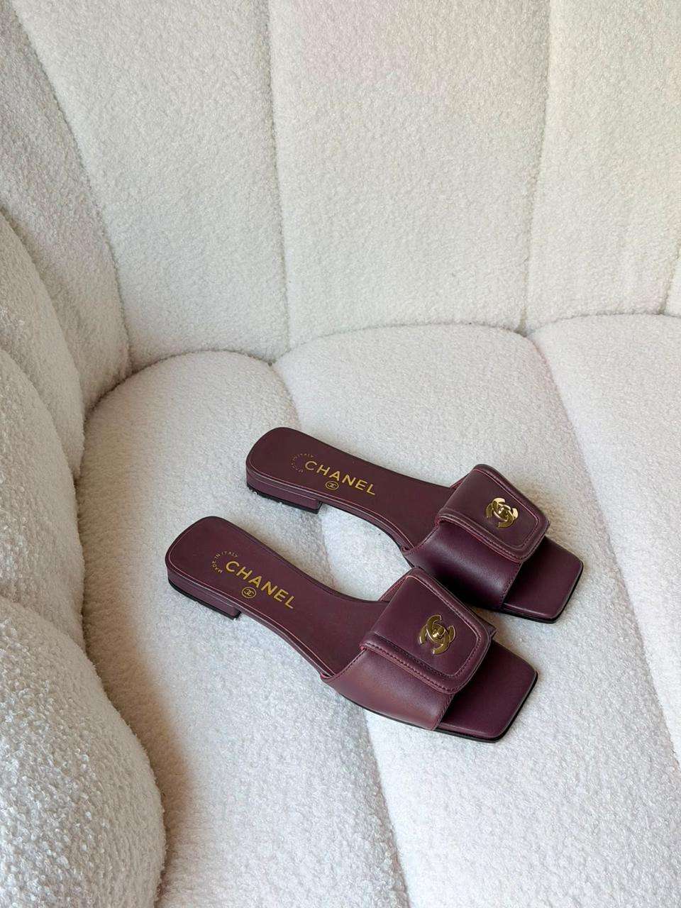 Chanel slippers