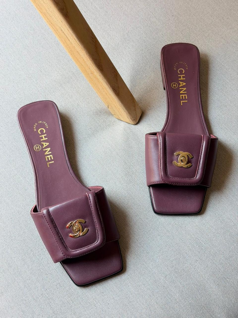 Chanel slippers