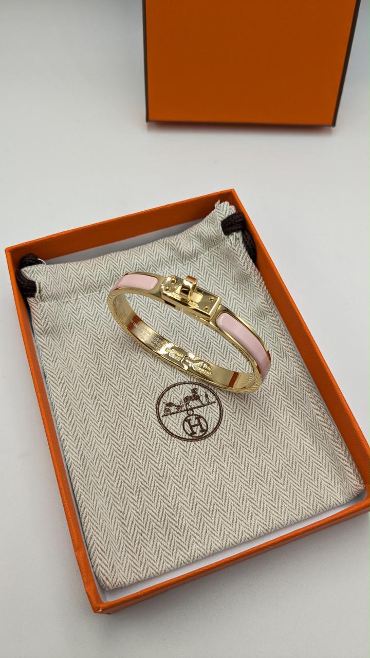 Hermes bangle - gold hardware