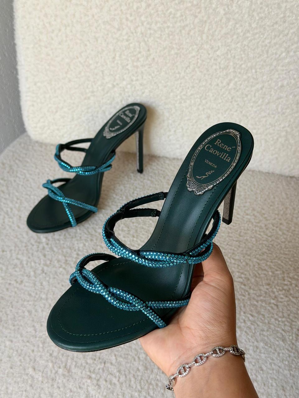 Rene caovilla sandals heels